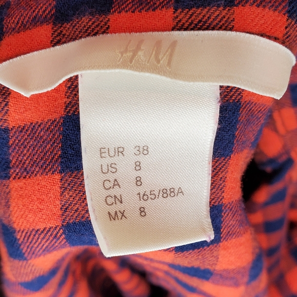 H&M Plaid Button Up Shirt - Picture 2 of 11